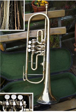 Trompete in Bb Anton Schöpf München Anfang 20. Jahrhundert