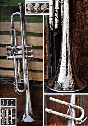 Trompete in Bb  ARJUMA August Reichel Junior 1868-1930 Markneukirchen
